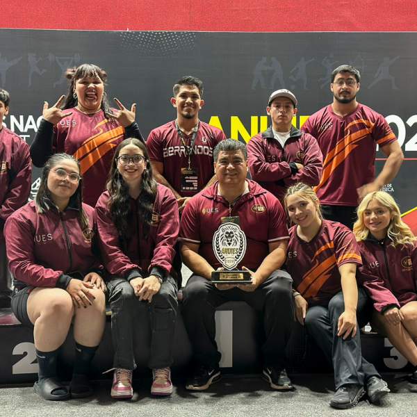 Berrendos de la UES conquistan segundo lugar nacional en halterofilia